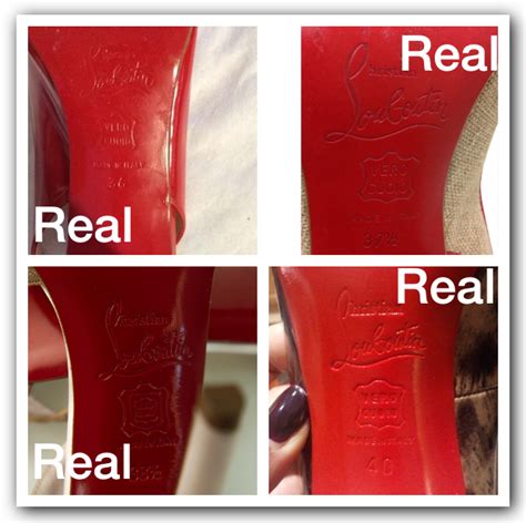 how to spot fake louboutins mens shoes|authentic christian louboutin red bottoms.